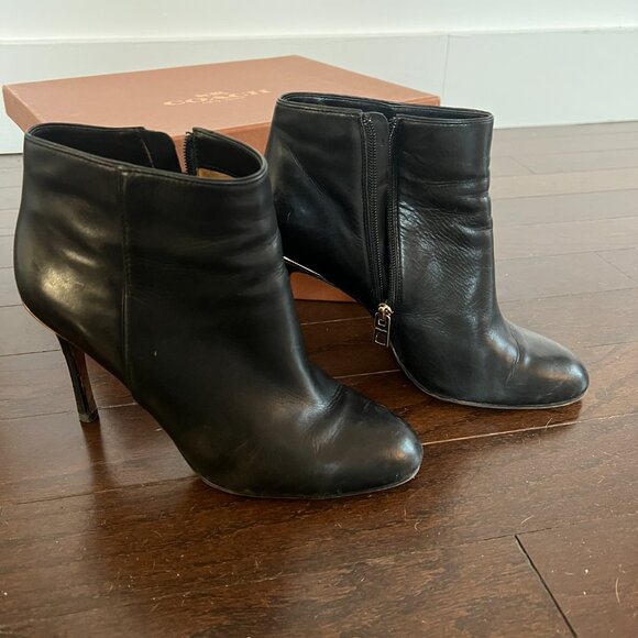 Coach Heel Booties - Picture 2 of 5